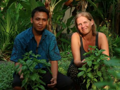 Permakultur, Yoga und Meditation in Bali